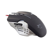 Gm-1803 Attila 3200dpi Gaming Mouse, Black-silver