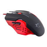 Gm-1803 Attila 3200dpi Gaming Mouse, Black-red