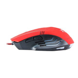 Gm-1602 Hannibal 3200dpi Gaming Mouse, Red-black