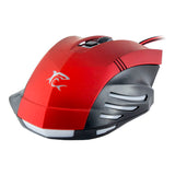 Gm-1602 Hannibal 3200dpi Gaming Mouse, Red-black