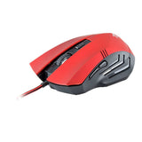 Gm-1602 Hannibal 3200dpi Gaming Mouse, Red-black