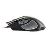 Gm-1605 Hercules 4800dpi Gaming Mouse, Black