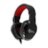 Ghs-1641 Panther Stereo Gaming Headset With Adjustable Microphone, Black-red