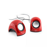 Sp-092r Usb Stereo Speaker, Red