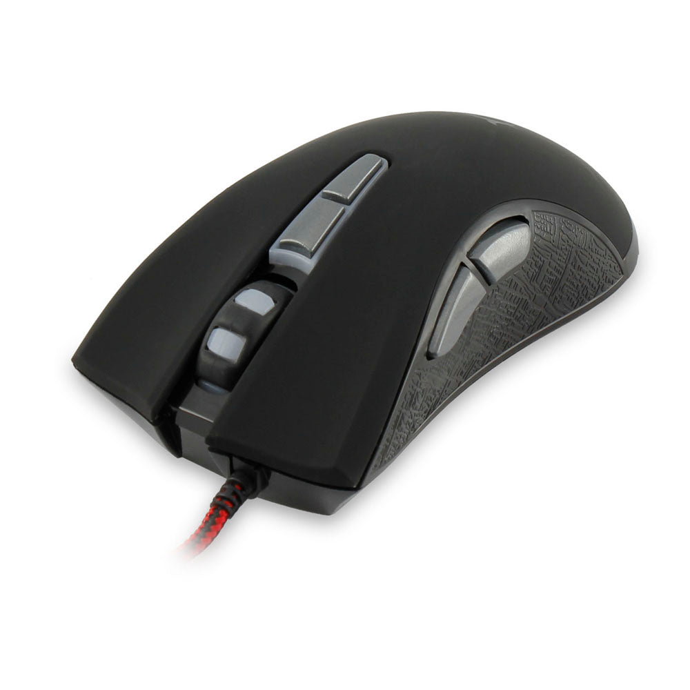 Gm-1601 Spartacus 4800dpi Gaming Mouse, Black