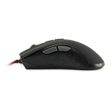 Gm-1601 Spartacus 4800dpi Gaming Mouse, Black