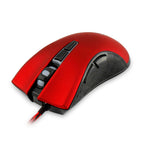 Gm-1601 Spartacus 4800dpi Gaming Mouse, Red-black