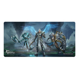 Tmp-110 Phageborn Ascended Gaming Mousepad, 1375 X 675 Mm, Black-blue