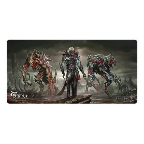 Tmp-111 Phageborn Corruption Gaming Mousepad, 1375 X 675 Mm, Black-grey